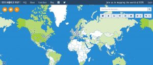 Screenshot OER World Map