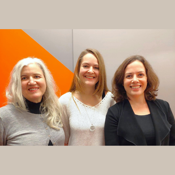 Maren Gebhardt, Dr. Irina Brich und Dr. Gabriele Irle vom Leibniz-Institut für Wissensmedien